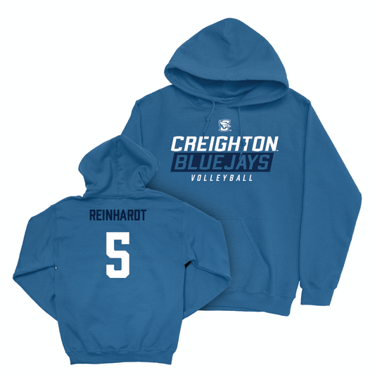 Creighton Women's Volleyball Blue Bluejays Hoodie  - Kiara Reinhardt