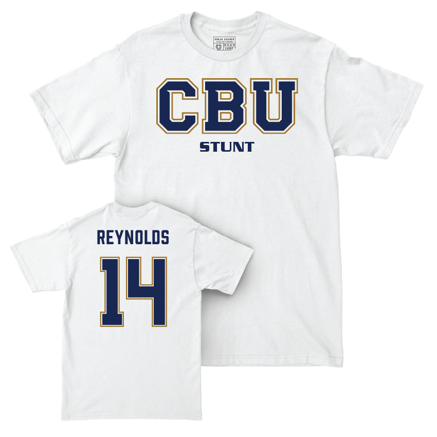 CBU Stunt White Comfort Colors Classic Tee   - Alexandra Reynolds