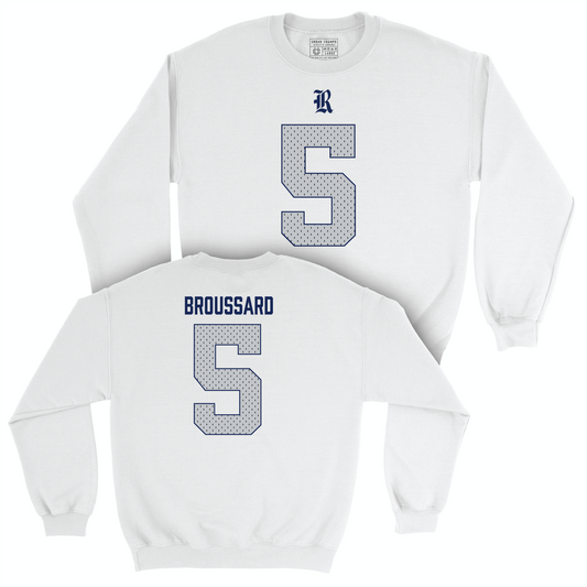 Rice Football White Blitz Crew - Ari Broussard Small