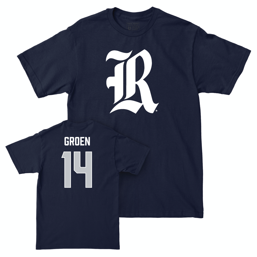 Rice Football Navy Legacy Tee - Boden Groen Small