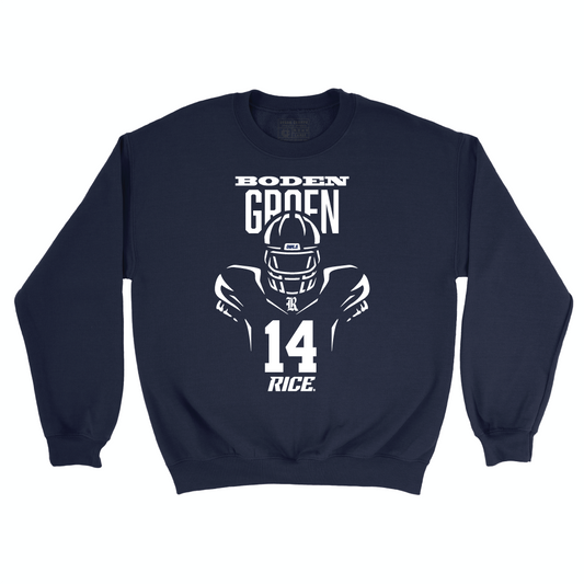 Rice Football Navy End Zone Crew - Boden Groen Small