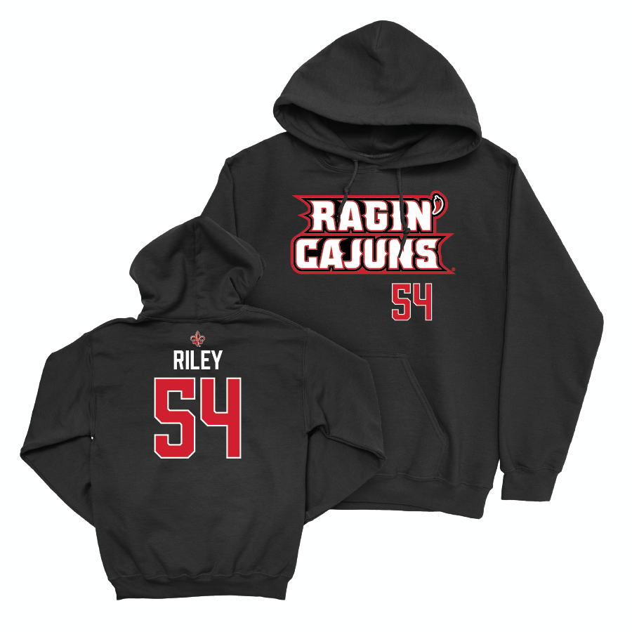 Louisiana Football Black Ragin' Cajuns Hoodie  - KJ Riley