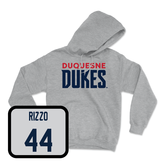 Duquesne Football Sport Grey Lock Hoodie - Gianni Rizzo