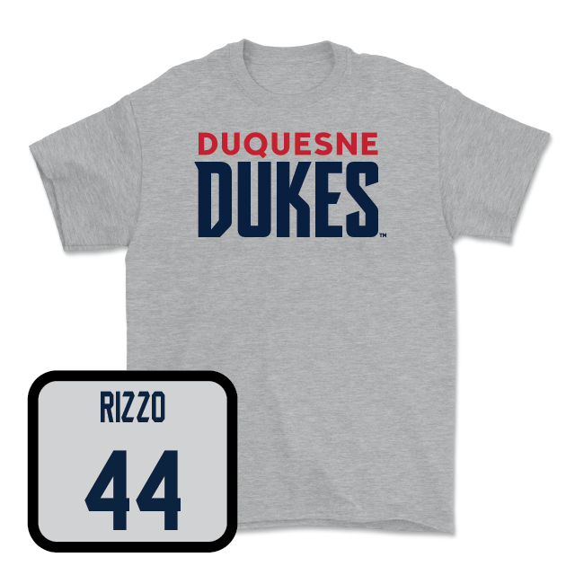 Duquesne Football Sport Grey Lock Tee - Gianni Rizzo