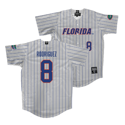 Florida Baseball Sport Grey Jersey - Christian Rodriguez