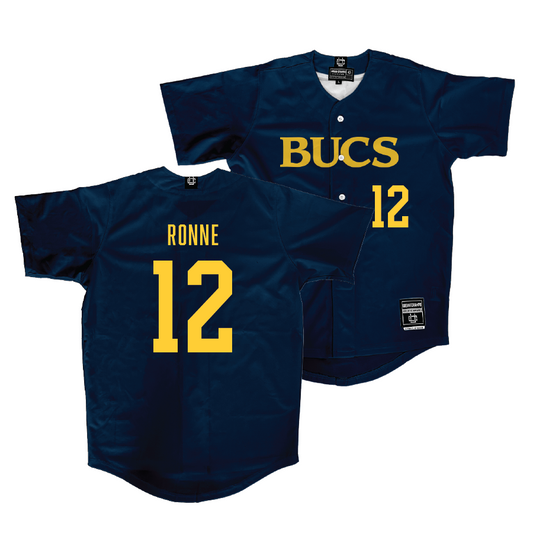 ETSU Blue Baseball Jersey - Andrew Ronne | #12