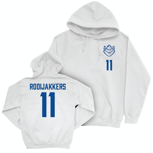 Saint Louis Women's Field Hockey White Logo Hoodie  - Julia Rooijakkers