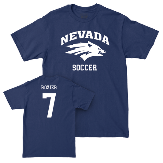 Nevada Women's Soccer Navy Staple Tee  - Bailey Rozier