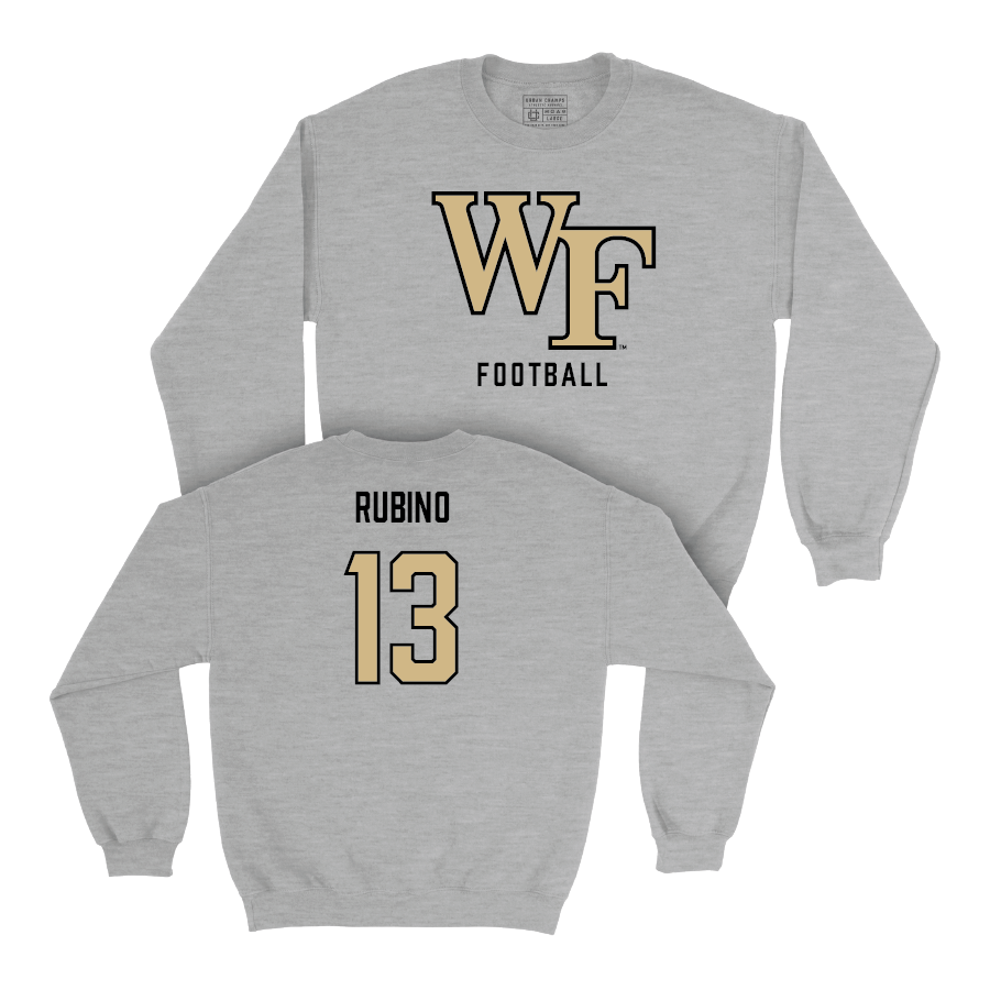 Wake Forest Football Sport Grey Classic Crew  - Nick Rubino