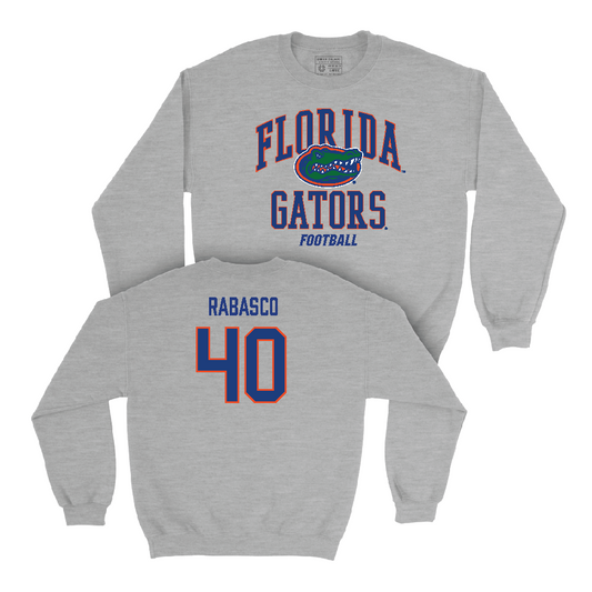 Florida Football Sport Grey Arch Crew - Brandon Rabasco