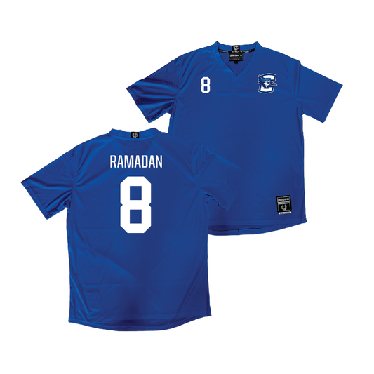 Creighton Men's Soccer Blue Jersey - Omar Ramadan  | #8