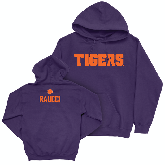 Clemson Men's Track & Field Purple Tigers Hoodie  - Matthew Raucci