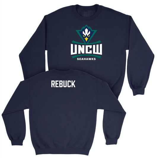 UNC Wilmington Women's Track & Field Navy Legacy Crew - Ava Rebuck