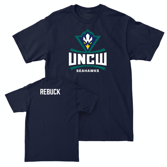 UNC Wilmington Women's Track & Field Navy Legacy Tee - Ava Rebuck