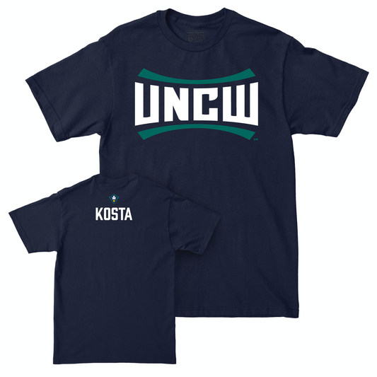 UNC Wilmington Women's Track & Field Navy Sideline Tee - Ava Rebuck