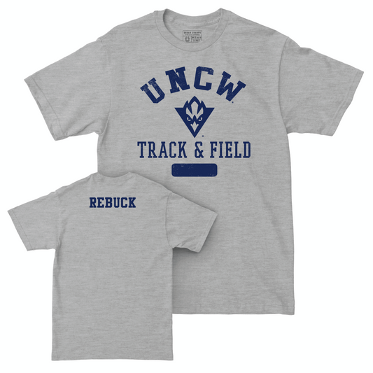 UNC Wilmington Women's Track & Field Sport Grey Varsity Tee - Ava Rebuck