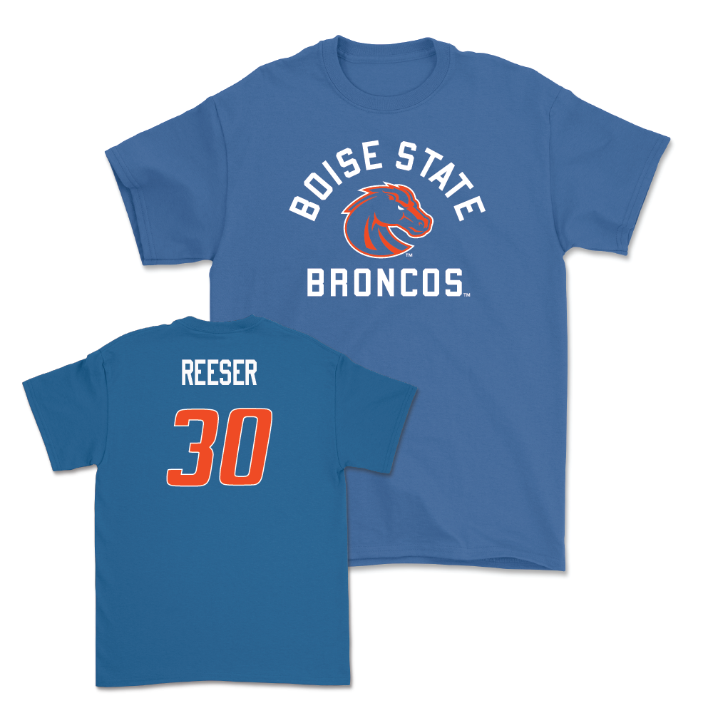 Boise State Football Blue Arch Tee - Jarrett Reeser