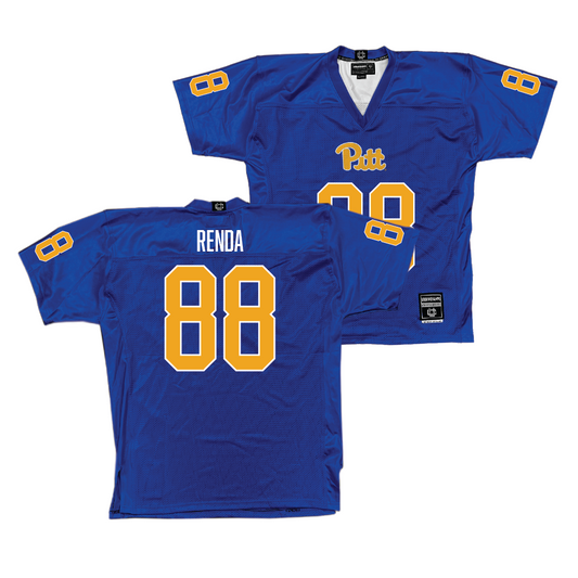 Pitt Football Blue Jersey - Jake Renda | #88