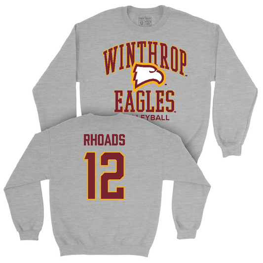 Winthrop Women's Volleyball Sport Grey Classic Crew  - Reece Rhoads