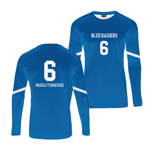 MTSU Women's Volleyball Blue Jersey - Adri Rhoda | #6