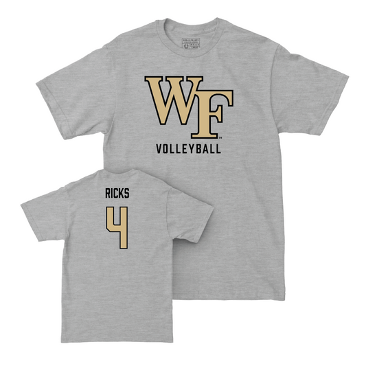 Wake Forest Women's Volleyball Sport Grey Classic Tee  - Laila Ricks