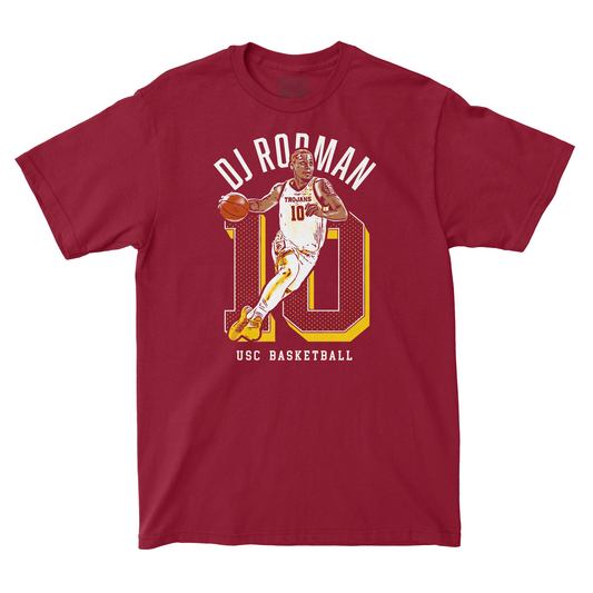 EXCLUSIVE RELEASE: DJ Rodman Senior Year Tee Crimson