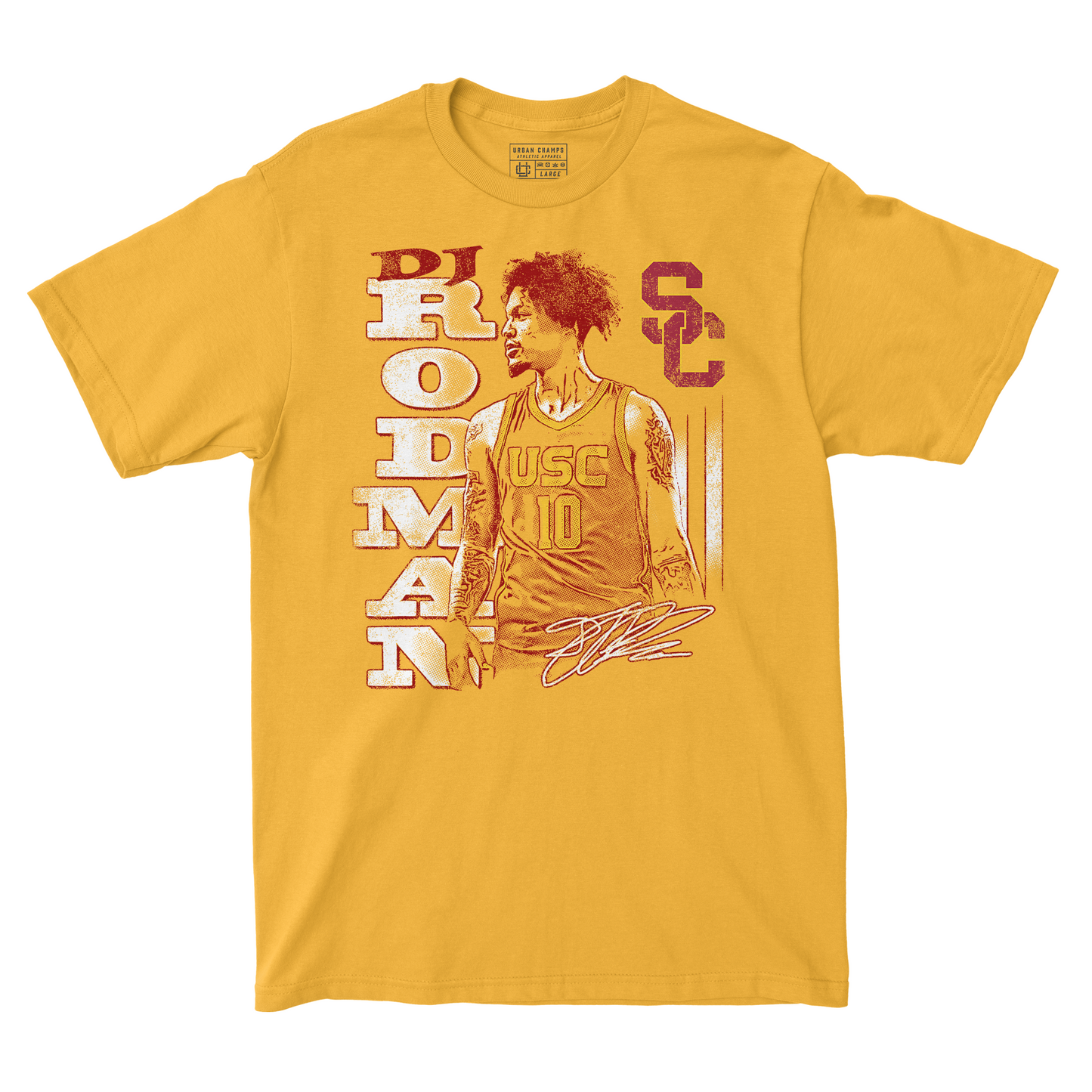 EXCLUSIVE RELEASE: DJ Rodman Senior Year Tee Gold