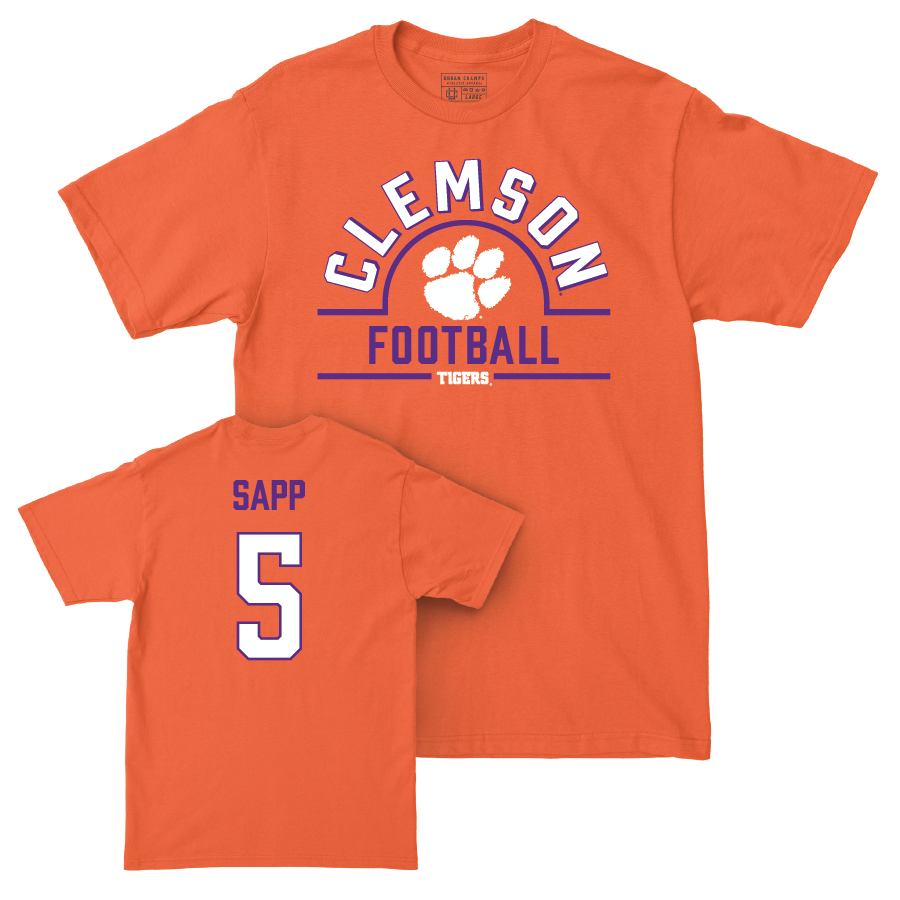 Clemson Football Orange Arch Tee  - Josh Sapp