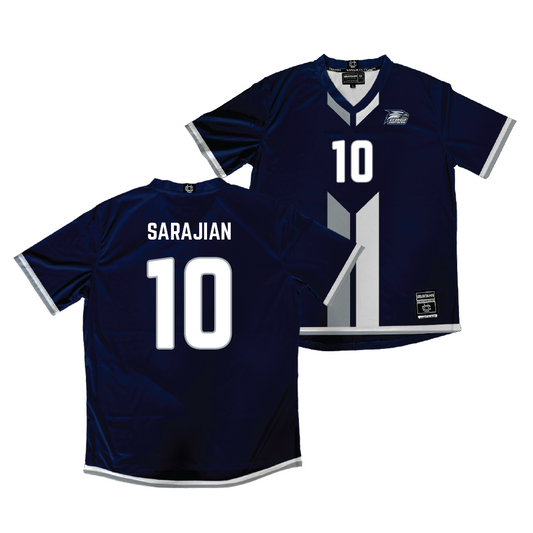 Georgia Southern Men's Soccer White Jersey  - Harvey Sarajian