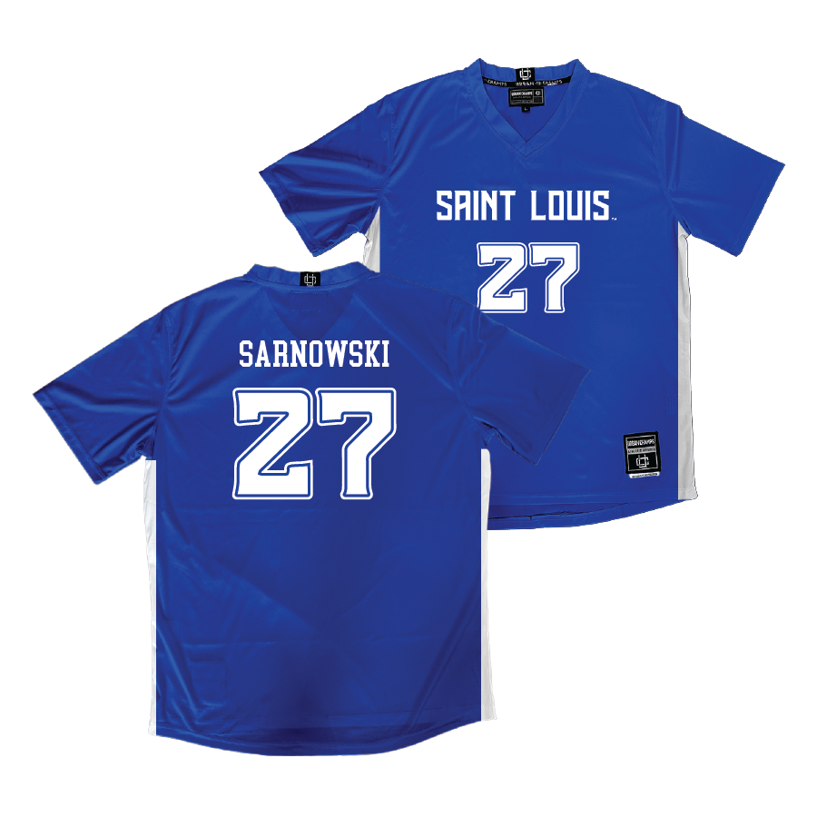 Saint Louis Women's Soccer Royal Jersey  - Sarah Sarnowski