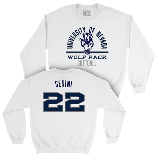 Nevada Softball White Classic Crew  - Chelie Senini