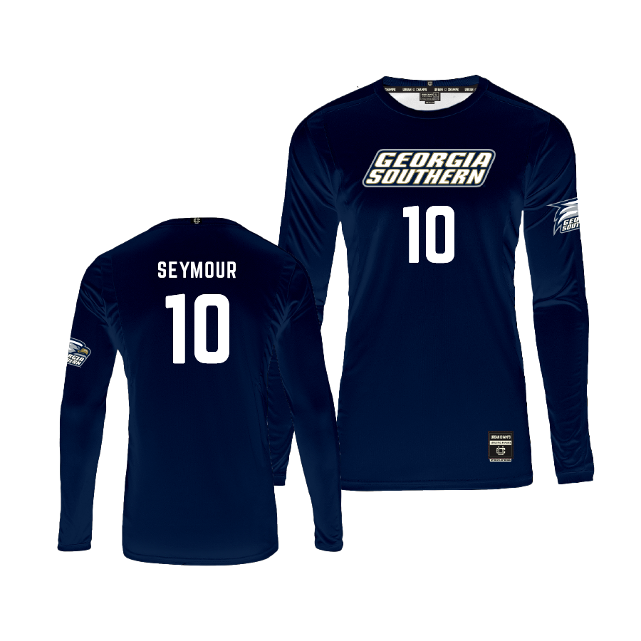 Georgia Southern Women's Volleyball Navy Jersey  - Lydia Seymour