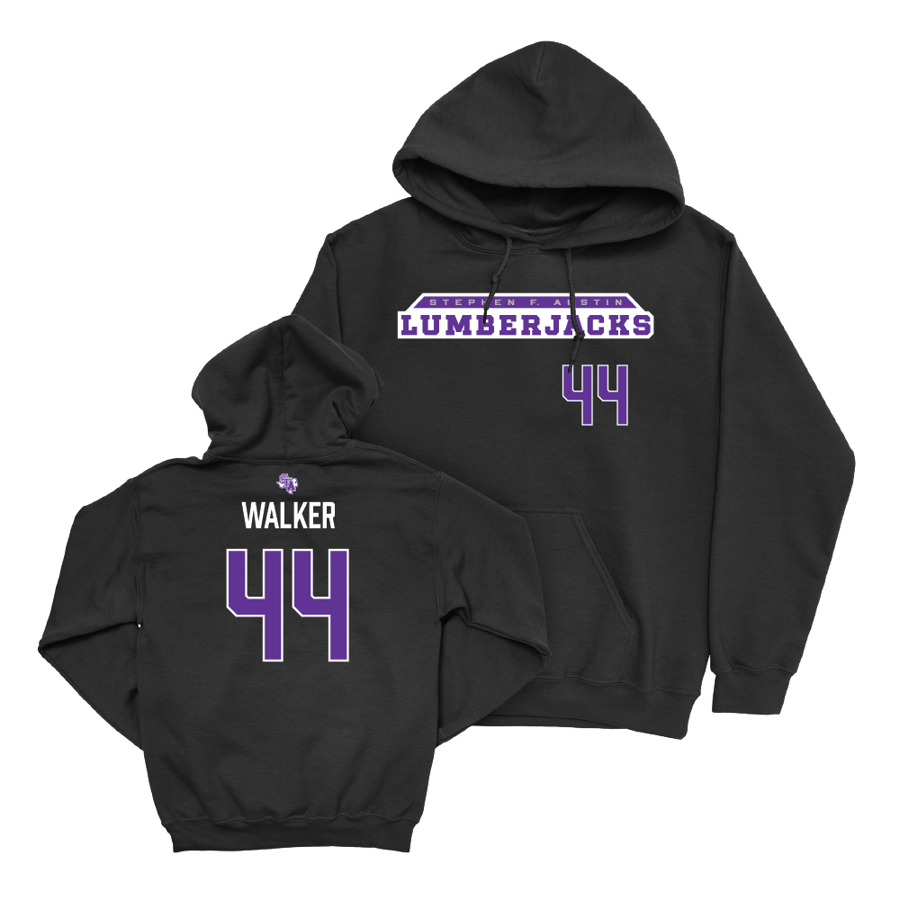 SFA Football Black Lumberjacks Hoodie - Amareus Walker Youth Small