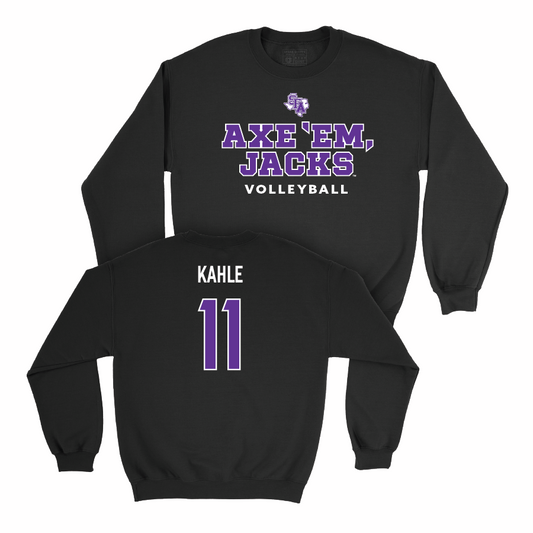 SFA Women's Volleyball Black Axe 'Em Crew - Caroline Kahle Youth Small