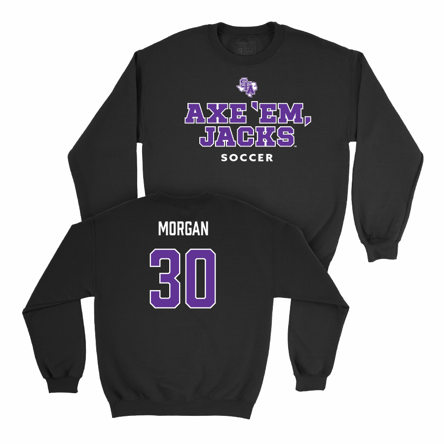 SFA Women's Soccer Black Axe 'Em Crew - Ella Morgan Youth Small