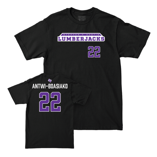 SFA Men's Basketball Black Lumberjacks Tee - Nana Kwadwo Antwi-Boasiako Youth Small