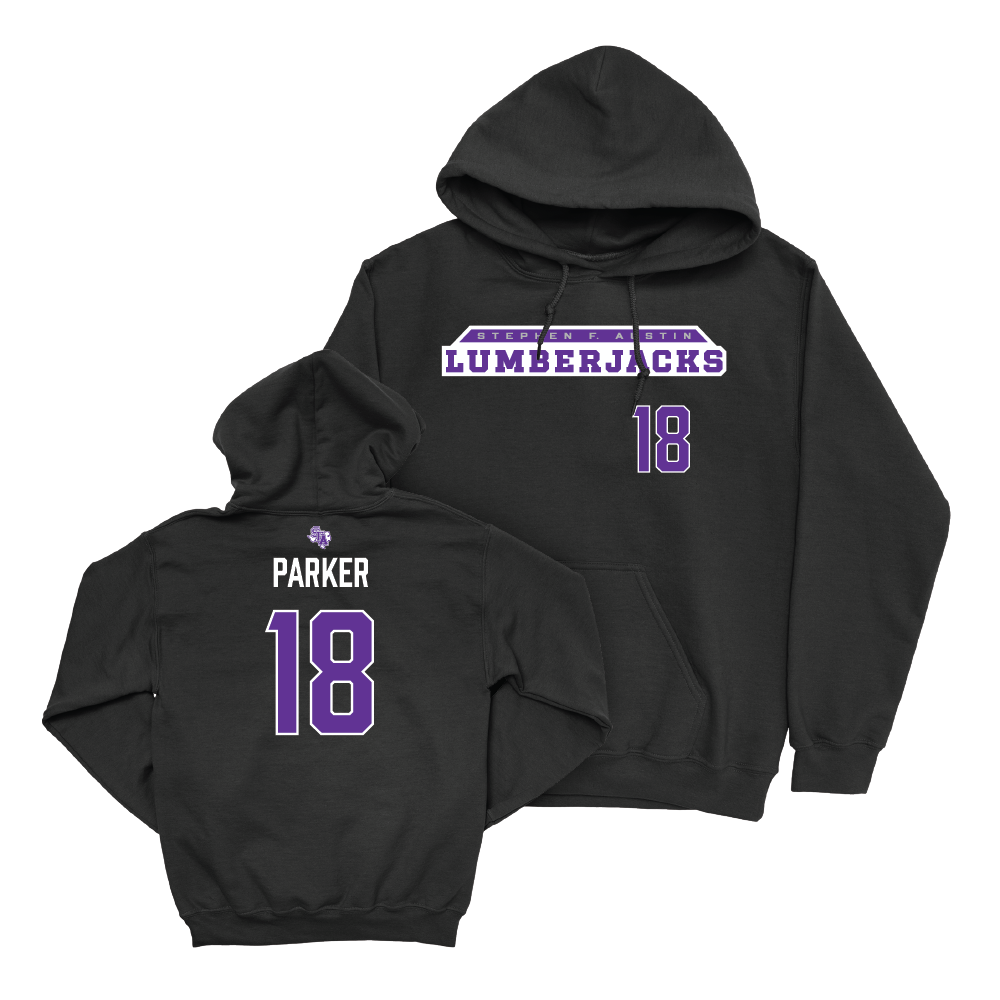 SFA Baseball Black Lumberjacks Hoodie - Peyton Parker Youth Small