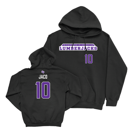 SFA Baseball Black Lumberjacks Hoodie - Skyler Jaco Youth Small