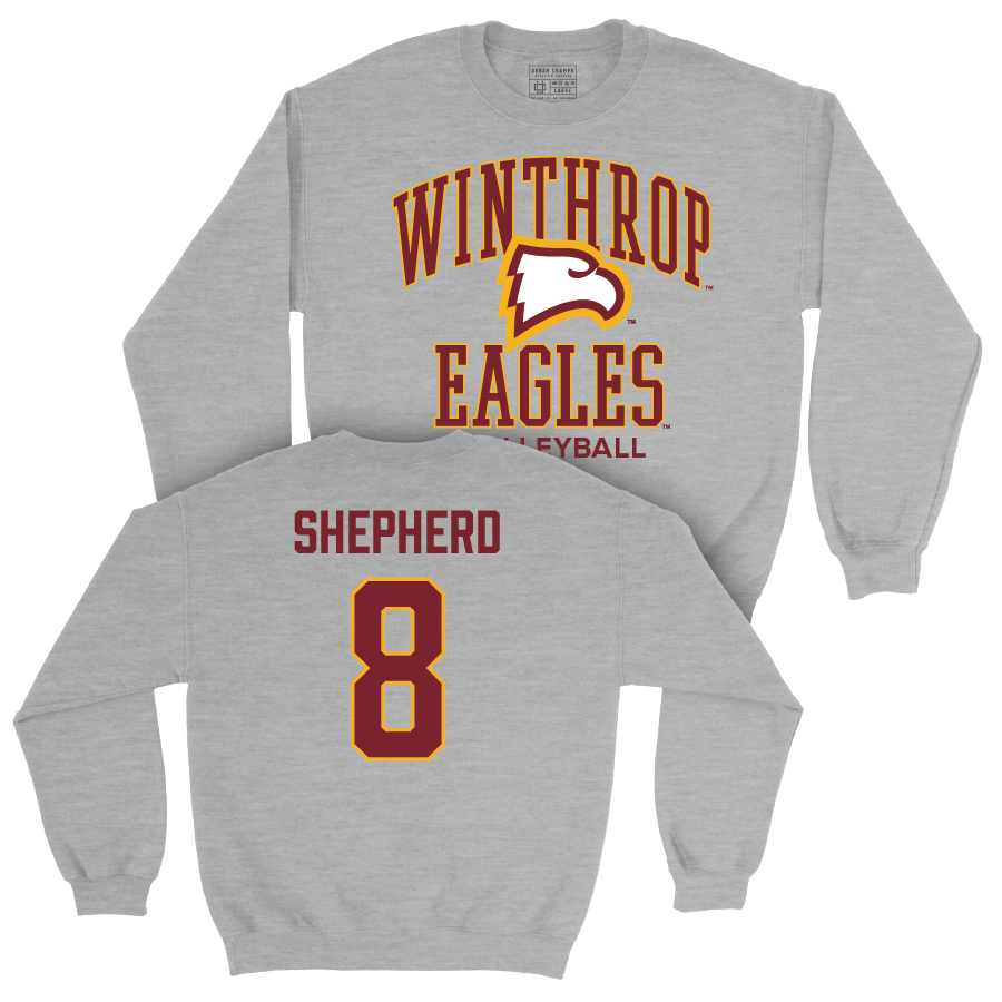 Winthrop Women's Volleyball Sport Grey Classic Crew - Karli Shepherd