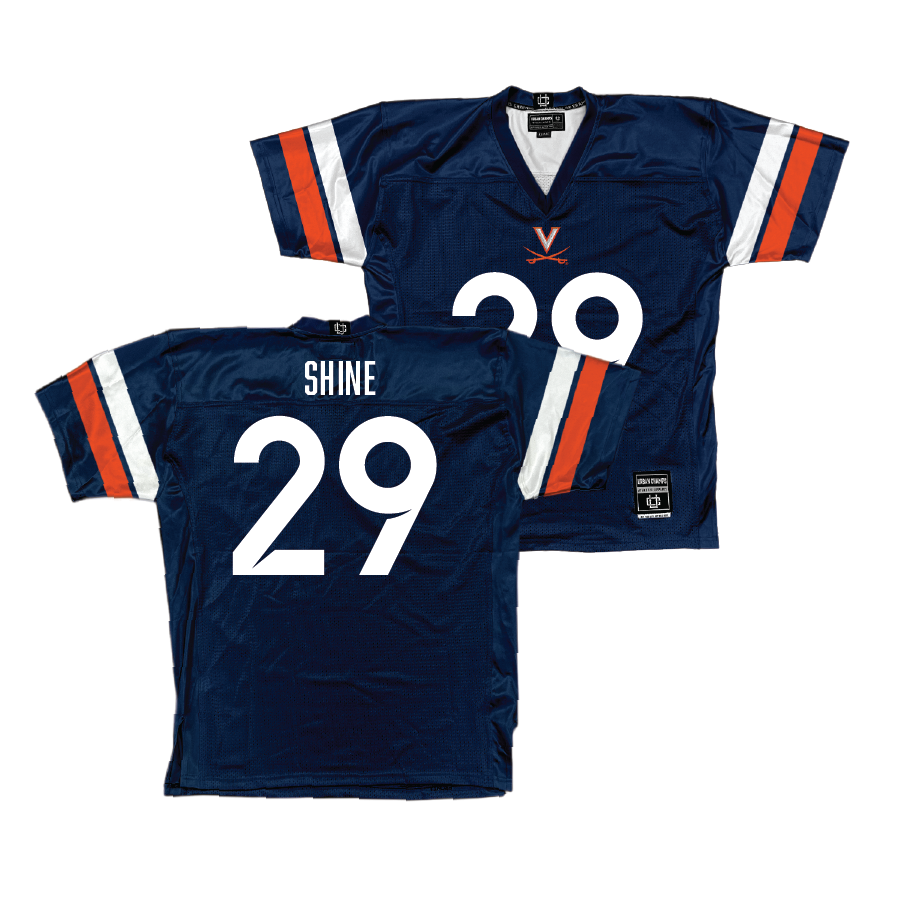 UVA Football Navy Jersey - Kempton Shine | #29