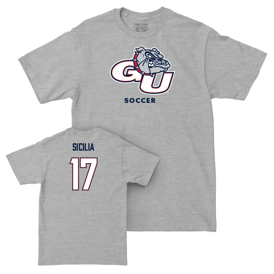 Gonzaga Women's Soccer Sport Grey Classic Tee  - Abbie Sicilia