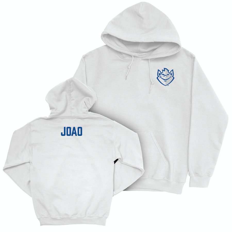 St. Louis Women's Tennis White Logo Hoodie - Angelina Joao Small