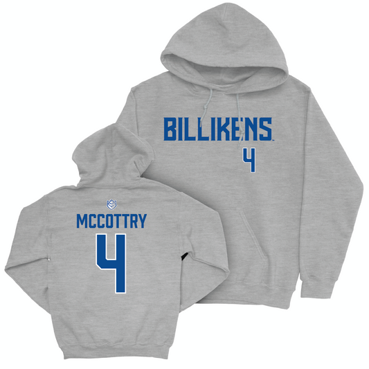 St. Louis Men's Basketball Sport Grey Billikens Hoodie - Amari McCottry Small