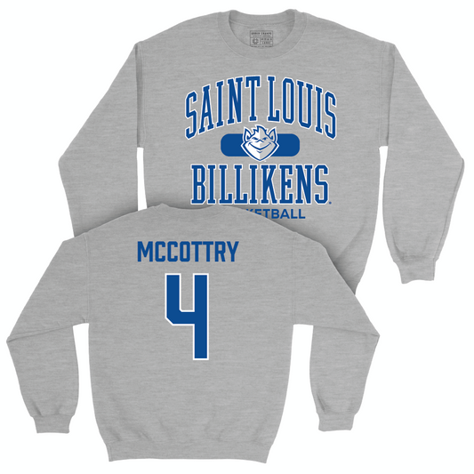 St. Louis Men's Basketball Sport Grey Classic Crew - Amari McCottry Small