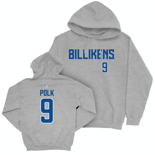 St. Louis Women's Volleyball Sport Grey Billikens Hoodie - Addy Polk Small