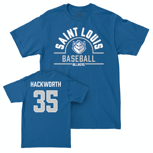 St. Louis Baseball Royal Arch Tee - Baden Hackworth Small