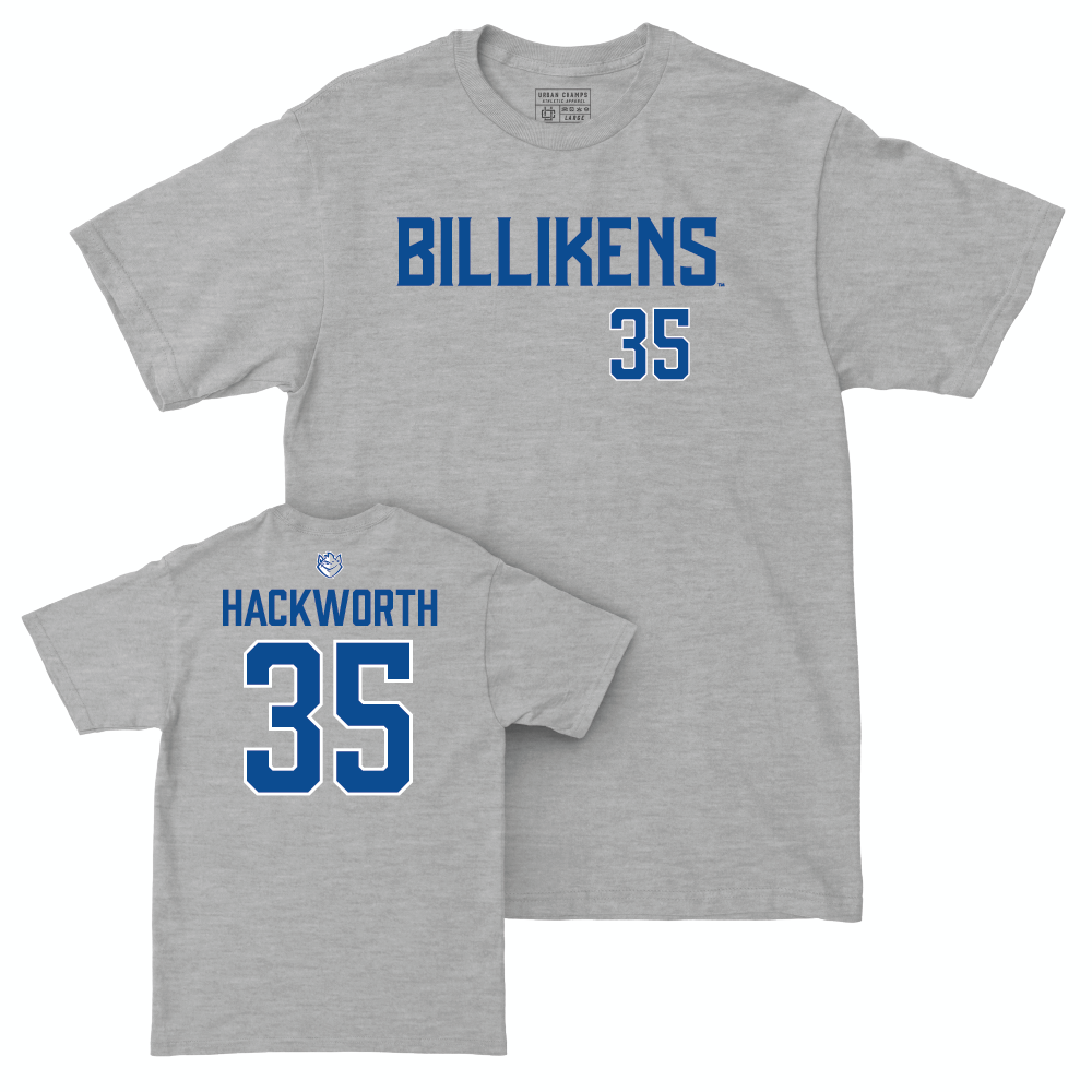 St. Louis Baseball Sport Grey Billikens Tee - Baden Hackworth Small