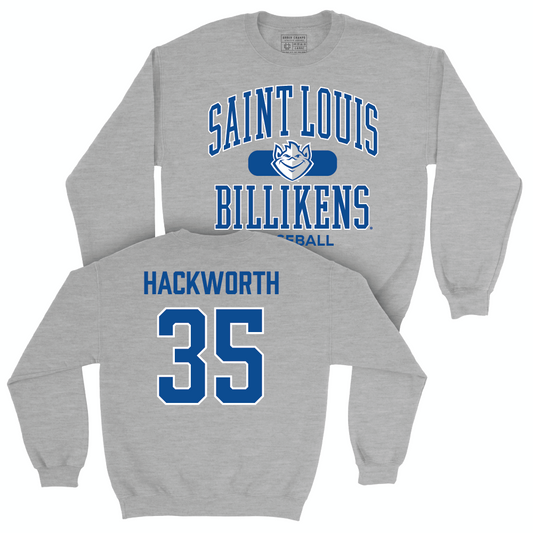 St. Louis Baseball Sport Grey Classic Crew - Baden Hackworth Small