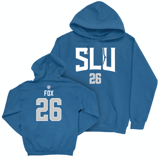 St. Louis Women's Soccer Royal Sideline Hoodie - Emily Fox Small