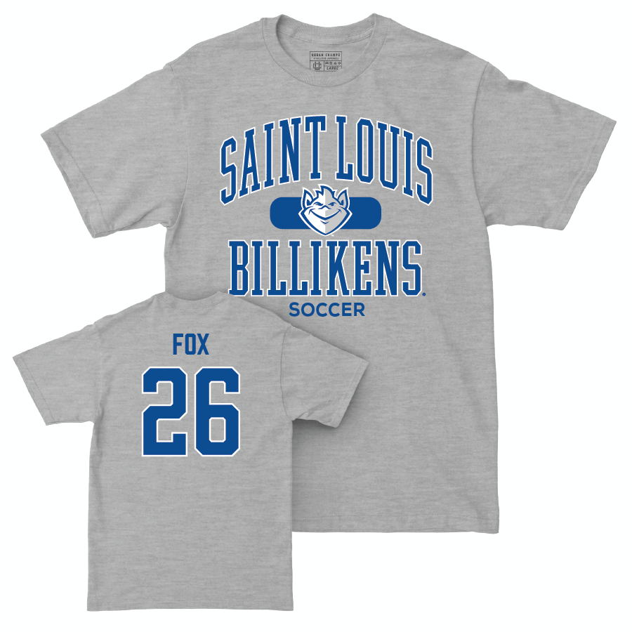 St. Louis Women's Soccer Sport Grey Classic Tee - Emily Fox Small